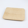 Eco Friendly Bamboo Dinner Biodegradable Plates Reusable With High Quality